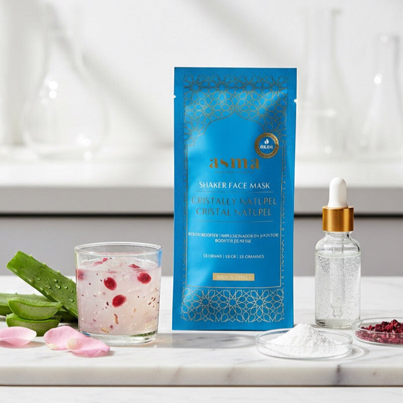 CRISTALLY NATUREL - Shaker Face Mask ASMA BEAUTY COSMETICS