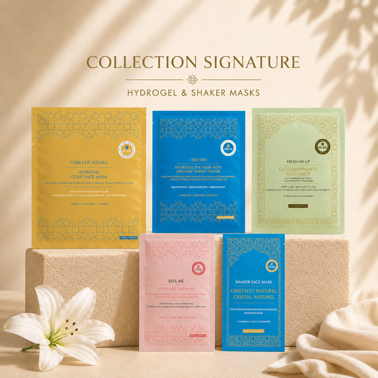 Shaker and Hydrogel Face Masks - Our Masks Collection – ASMA BEAUTY ...