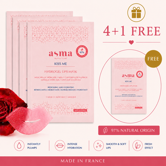 5-Pack KISS ME - Hydrogel Lip Mask ASMA BEAUTY COSMETICS