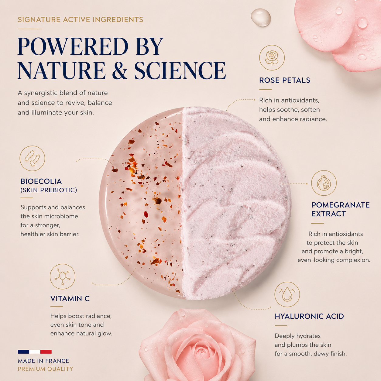 CRISTALLY NATUREL - Shaker Face Mask ASMA BEAUTY COSMETICS