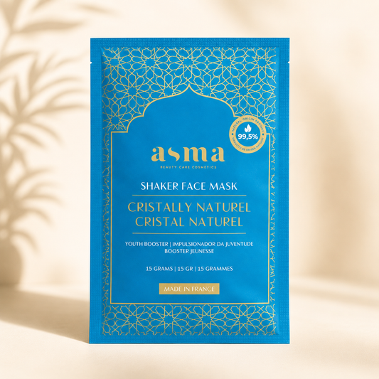 CRISTALLY NATUREL - Shaker Face Mask ASMA BEAUTY COSMETICS