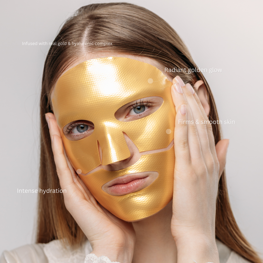 FOREVER YOUNG - Gold Hydrogel Face Mask ASMA BEAUTY COSMETICS